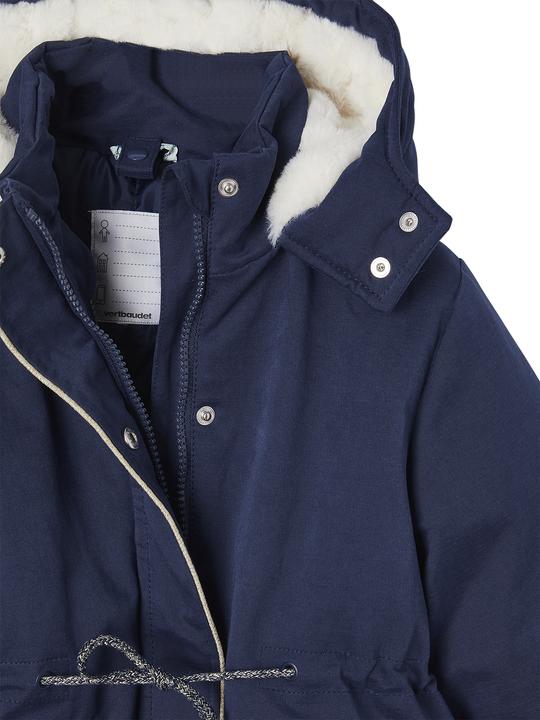 Actual product image Vertbaudet Girls' 3-in-1 quilted jacket with recycled polyester (98)