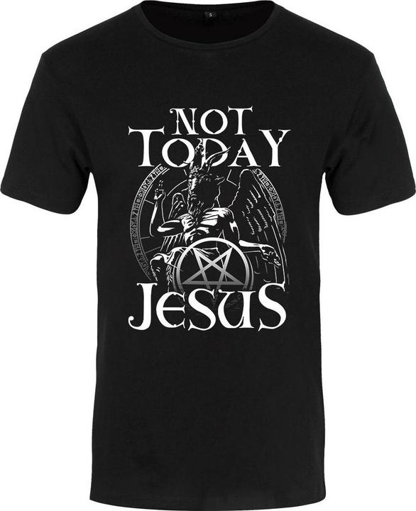Produktbild Grindstore Not Today Jesus TShirt (S)
