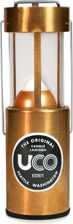 Actual product image UCO Gear Candle lantern brass polished