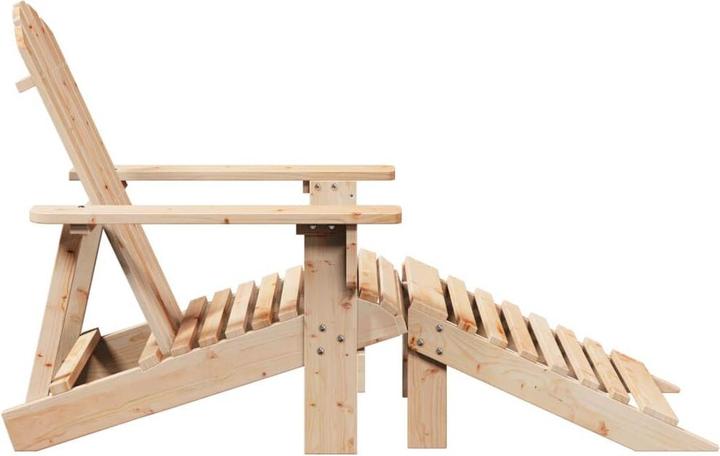 Produktbild VidaXL Adirondack-Stuhl mit Fussstütze