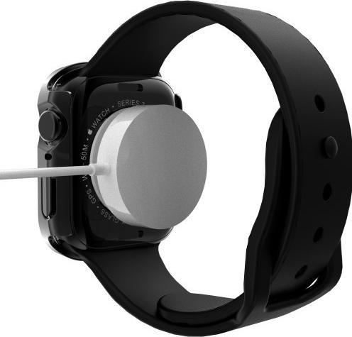 Image du produit Cover-Discount Apple Watch 45mm - Etui de protection en strass brillant noir