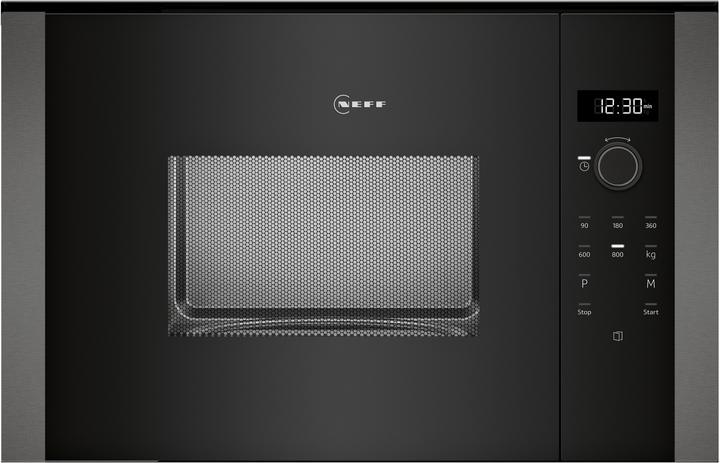 Image du produit Neff N 50, Micro-ondes encastrable, Gris graphite, HLAWD23G0