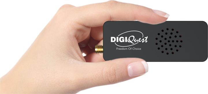 Produktbild Digiquest Digitaler terrestrischer Receiver Stick Dvb-t2 voll (DVB-T2)