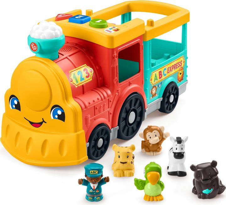 Image du produit Fisher-Price Little People Grand train ABC des amis des animaux
