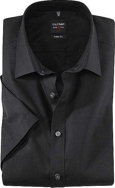 Immagine prodotto Olymp Camicia Level 5 Bodyfit nera 1/2 braccio Gr.37 (37)