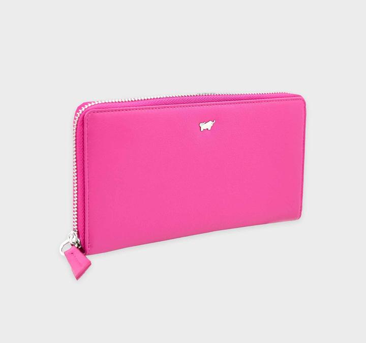 Actual product image Braun Büffel Joy wallet RFID protection leather 19 cm
