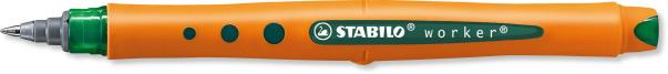 Produktbild STABILO worker+ Tintenroller (Grün, 1 x)