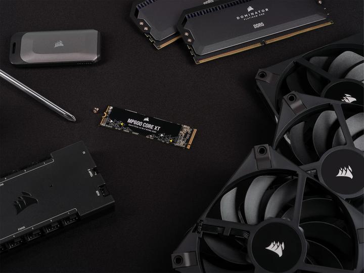 Image du produit Corsair MP600 CORE XT 1TB NVMe PCIe M.2 SSD (1000 Go, M.2 2280)