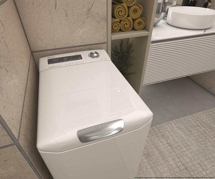 Produktbild Haier RTXSG28TMC5-11 Toplader-Waschmaschine 8 kg 1200 U/min Weiss (8 kg, Unten)