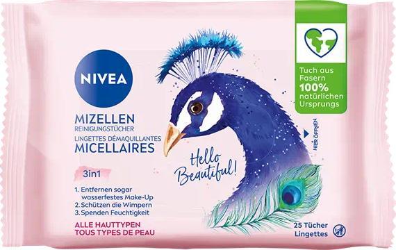 Image du produit NIVEA Lingettes nettoyantes micellaires 3en1 Multipack 6 x 25 pièces (Chiffons de nettoyage)