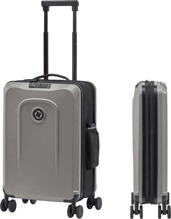 Produktbild Senz Foldable Carry On Trolley, 38L, Silk Grey (38 l, Handgepäck (bis 50l))