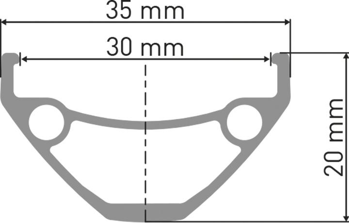 Image du produit DT Swiss D 1900 Classic (Roue arrière, 26")