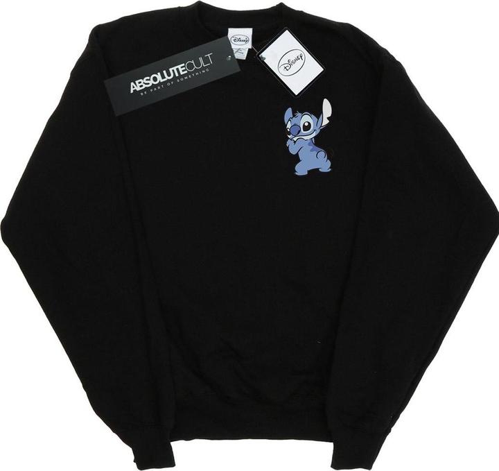 Disney Lilo And Stitch Stitch Backside Breast Print Sweatshirt Mädchen