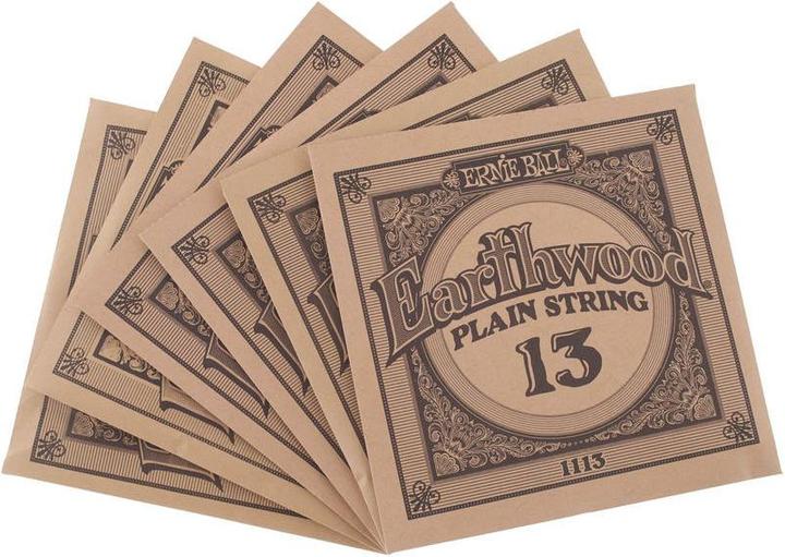 Image du produit Ernie Ball Bois de terre Moyen Bronze (.013-.056) (6 x, Guitare, 0.06")