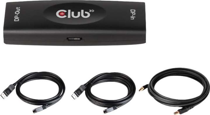 Produktbild Club 3D DisplayPort 1.4 Active Repeater (USB 2.0, 2.50 cm)