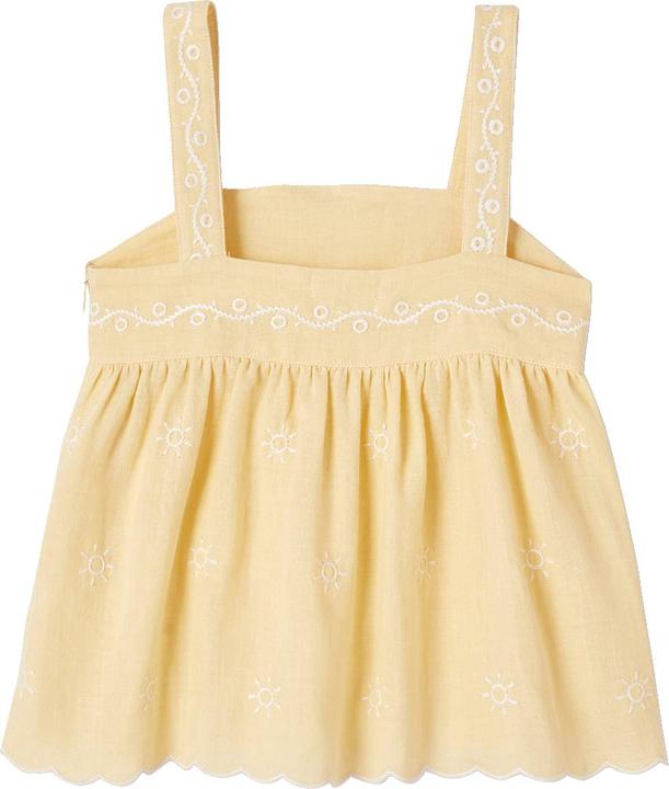 Vertbaudet Bestickte Mädchen Bluse