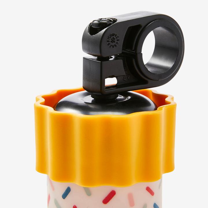 Immagine prodotto Btwin Campanello da bicicletta per bambini 2 in 1 - Firstbell confetti