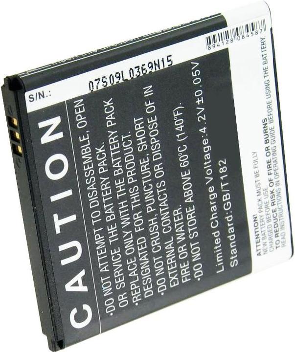 Produktbild AccuCell Akku für Mobistel Cynus F4 BTY26183 Ersatzakku