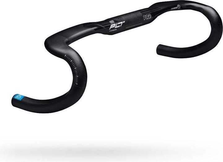 Actual product image PRO HANDLEBARS PLT ERGO CARBON 42CM COMPACT, 31.8MM (31.80 mm)