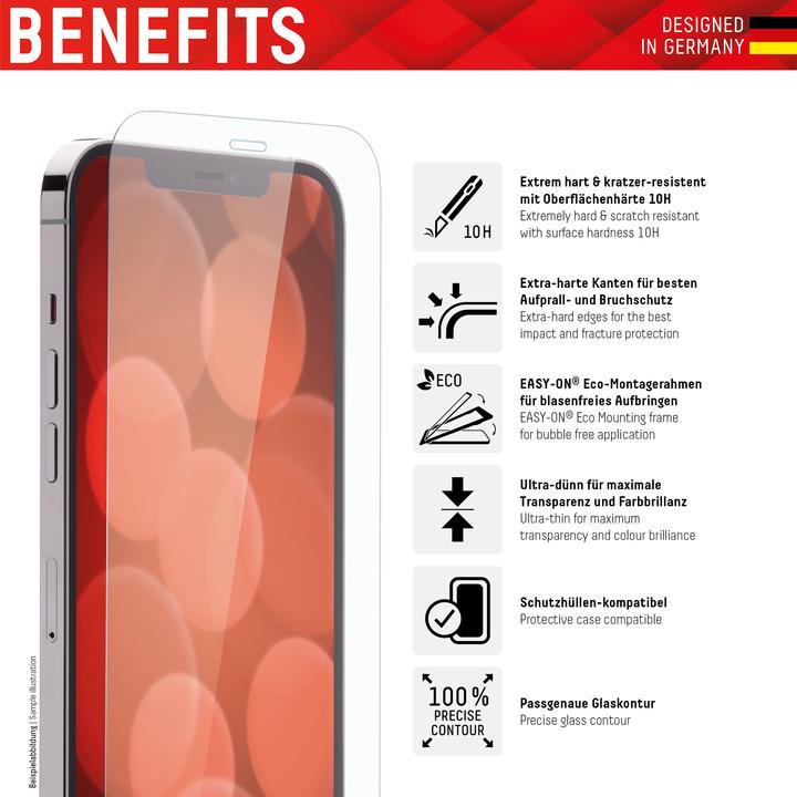 Immagine prodotto Displex Real Glass, 2D Panzerglas (1 Pezzo/i, Apple iPhone 6)