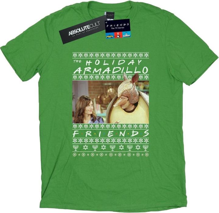 Friends Fair Isle Holiday Armadillo TShirt (M)