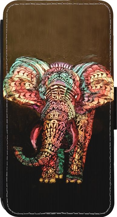 Image du produit PhoneLook Coque Wallet noir Elephant 02 (Apple iPhone 14 Pro)