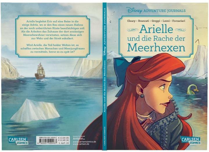 Immagine prodotto Disney Adventure Journals: Arielle und der Fluch der Meerhexen (Tedesco, Walt Disney, Stefanie Walther-Kotzé, Rhona Cleary, 2022)