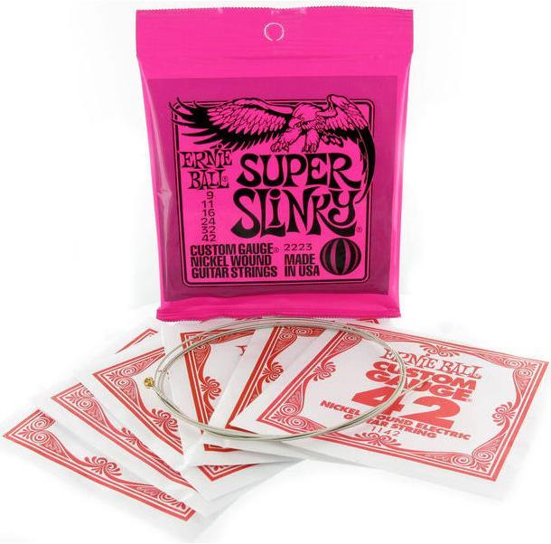 Image du produit Ernie Ball Super Slinky (6 x, Guitare électrique, 0.04")