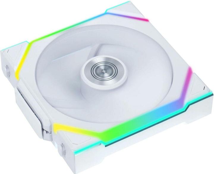 Actual product image Lian-Li UNI FAN SL Wireless ARGB PWM fan, 3-pack incl. controller - 120 mm, white (120 mm, 3 x)