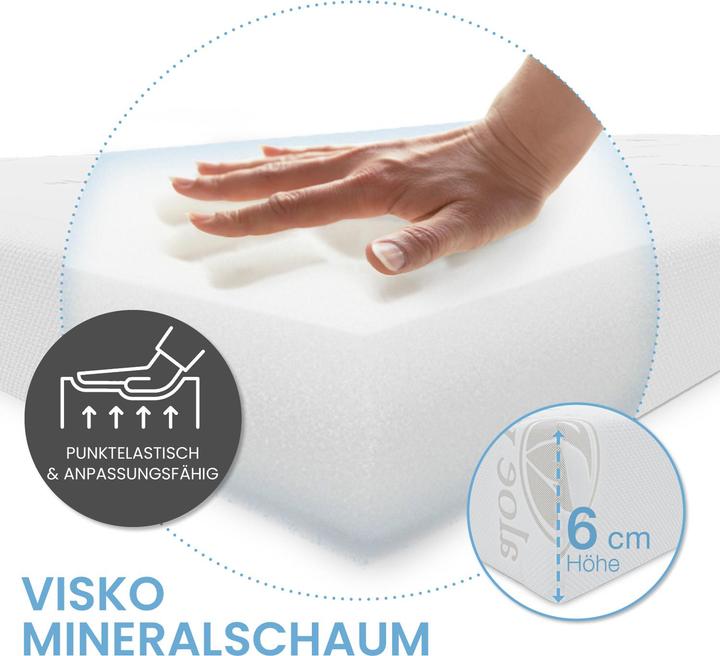 Produktbild Bestschlaf Visko-Mineralschaum Matratzenauage (180 x 200 cm)