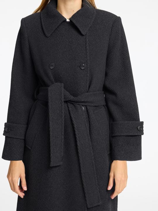 Immagine prodotto Selected Femme Trench con cintura in misto lana (44)