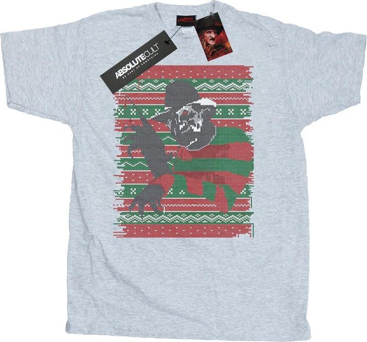 Image du produit Absolute Cult - T-shirt CHRISTMAS FAIR ISLE - Homme (S)
