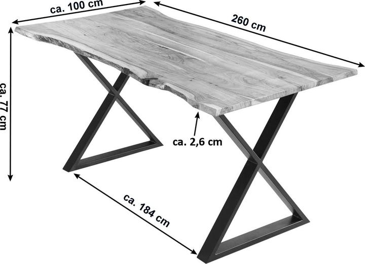 Produktbild SAM Kasimir (260 x 100 x 77 cm)