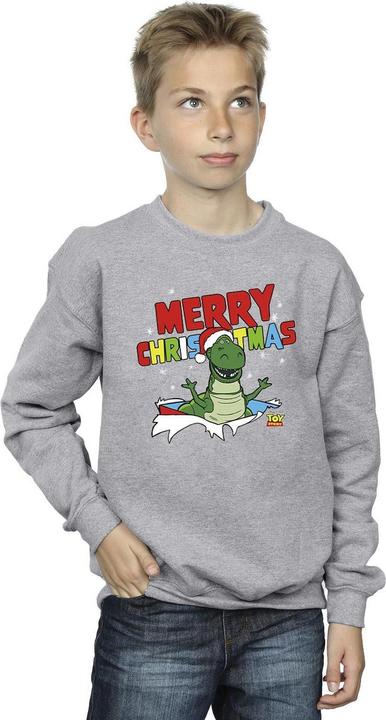 Disney Toy Story Rex Christmas Burst Sweatshirt Jungen