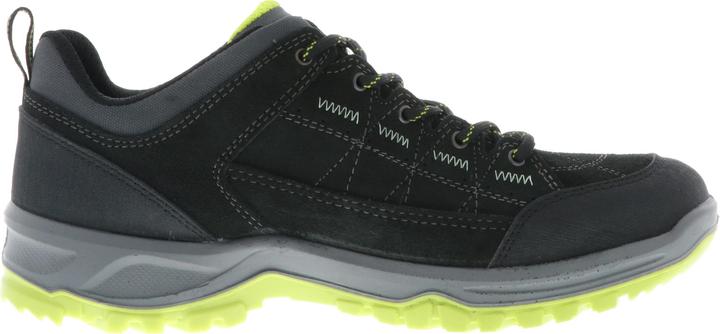 Actual product image Jacalu Ladies Men's Trekking Shoes Hiking Boots Mountain Shoes Outdoor Black/Green (39)