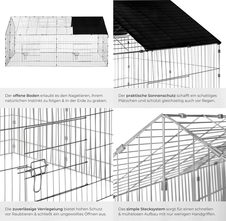 Produktbild tectake Freigehege