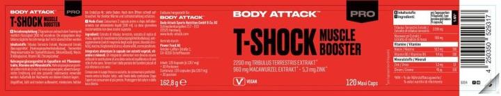 Produktbild Body Attack T-Shock (90 Caps) (120 Stück, Kapseln)