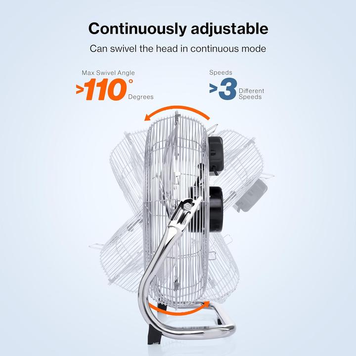 Image du produit Tresko Bodenventilator AERSON (63.20 dB)