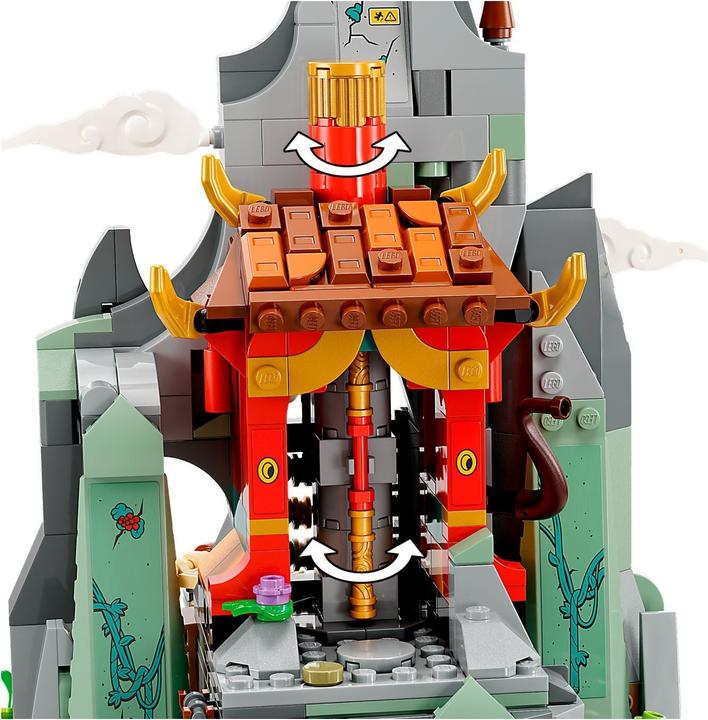 Image du produit LEGO 80044 Monkie Kids Cachette de l'équipe (80044, LEGO Monkie Kid)