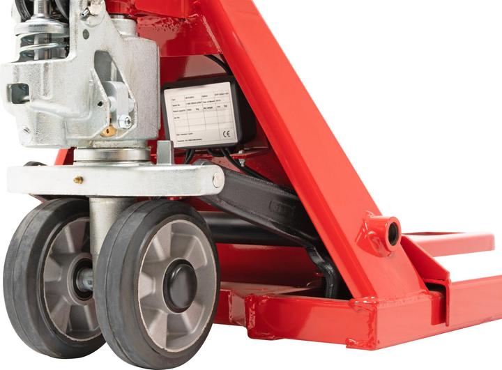 Immagine prodotto Stier Transpallet pesatore con stampante con incrementi di 1 kg Portata 2000 kg