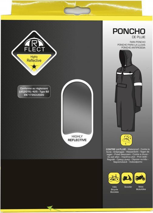 Immagine prodotto R Flect poncho ad alta visibilità omologato ce waterproof (XXL)