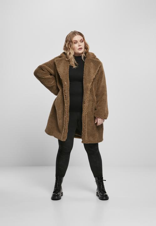 Actual product image Urban Classics Ladies Oversized Sherpa Coat (L)
