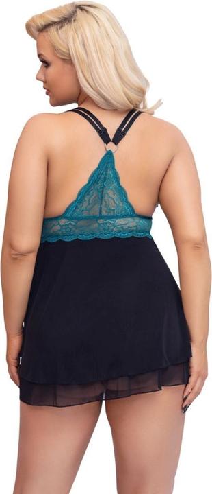 Image du produit Cottelli Collection Babydoll pétrole 2XL (XXL)