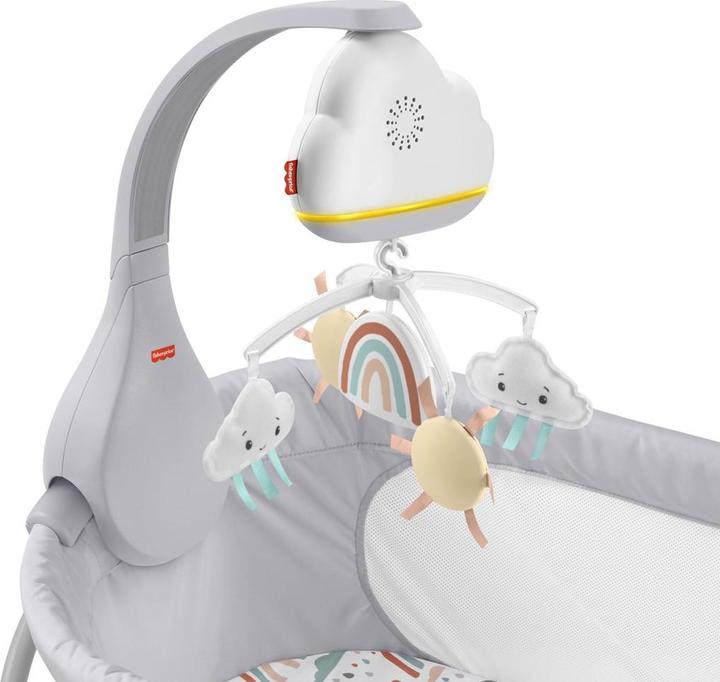 Productafbeelding Fisher-Price Mobiel en muziekdoos voor babybedje Regenboog