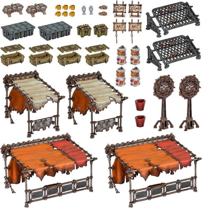 Image du produit Games Workshop Zone Mortalis : Underhive Market (Matières plastiques)