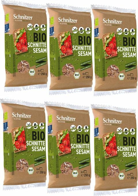 Produktbild Schnitzer Glutenfree Sesam Schnitten (250 g)