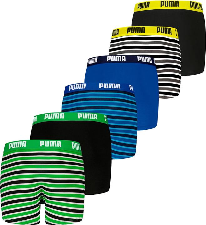 Produktbild Puma Everyday Striped Boxers ECOM 6P (146, 6er Pack)