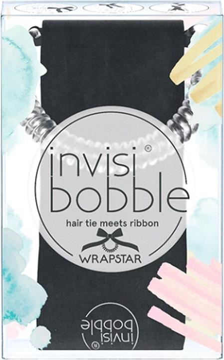 Immagine prodotto Invisibobble Cravatta per capelli Wrapstar, nero (Elastico per capelli)