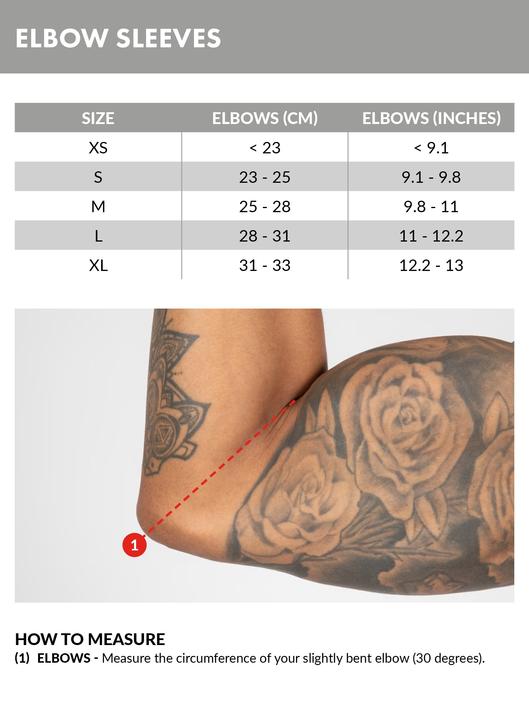 Produktbild Gorilla Wear 3mm Elbow Sleeves (M)