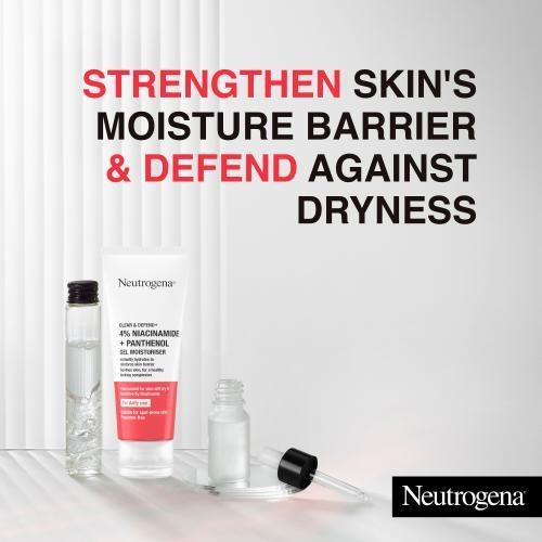 Actual product image Neutrogena Clear & Defend+ Gel Moisturiser (50 ml, Face gel)